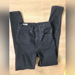 Levi's premium denim black denim jeans Size 27